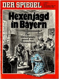 Ausgabe 38 des Spiegel 1988 (Stadtarchiv Memmingen)