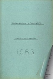 Jahresbericht 1963