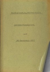 Jahresbericht 1957