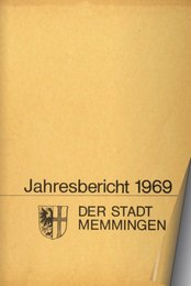 Jahresbericht 1969