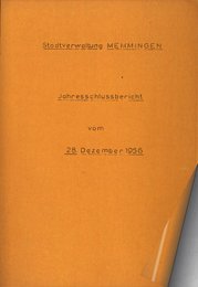 Jahresbericht 1956