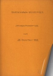 Jahresbericht 1956