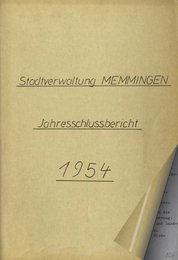 Jahresbericht 1954