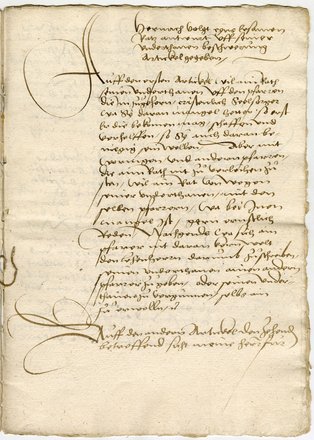 Antwort des Rates (zweite Fassung) (Stadtarchiv Memmingen)