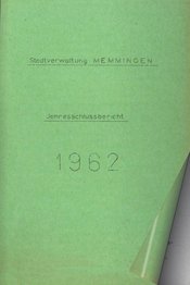 Jahresbericht 1962