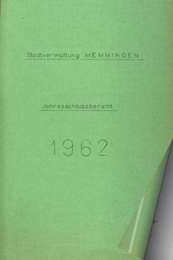 Jahresbericht 1962