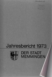 Jahresbericht 1973