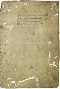 Besitzvermerk in Handschrift C des Nibelungenliedes (Badische Landesbibliothek Karlsruhe)